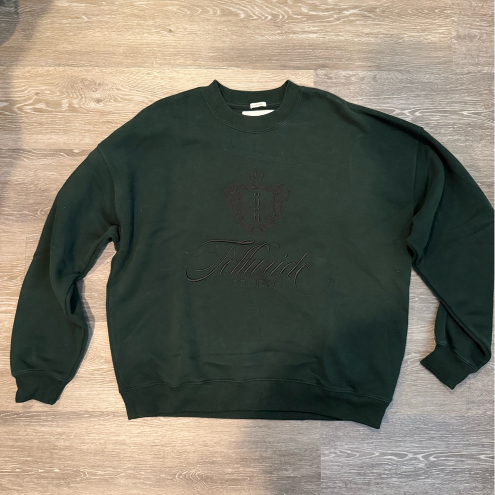 Abercrombie & Fitch Dark Green Sweatpants